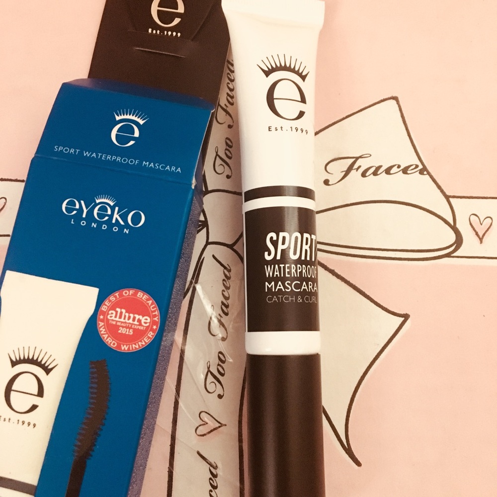 Eyeko sport waterproof mascara catch & curl- black
